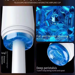Male Masturbation Appliance Fully Automatic Electric Airplane Mug Adult Sex Toys <b>Dildo</b> Retractable Rotating Sex Machine - Product Image 4