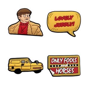 Venta Caliente, Charms para Zapatos de <span class=keywords><strong>Only</strong></span> <span class=keywords><strong>Fools</strong></span> <span class=keywords><strong>and</strong></span> <span class=keywords><strong>Horses</strong></span> al por Mayor, Charms para Zapatos de Doctor, Encantadores Charms para Zapatos Jubbly para Pantuflas - Product Image 2