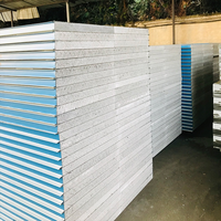 Panneaux sandwich EPS intelligents avec marquage RFID pour le suivi des actifs, prix usine, haute précision, panneaux modulaires en mousse EPS
