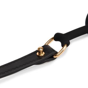 Bola de silicona erótica SM ecológica de piel de vaca con diseño de orificio, adecuada para la mejora sexual BDSM, suave, juguete para adultos. - Product Image 2