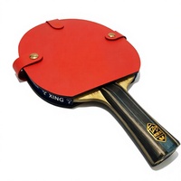 Étui pour raquette de tennis de table, housse pour pagaie de ping-pong, protection en cuir PU et caoutchouc avec fermeture magnétique pour la protection de la raquette