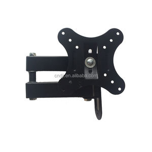 حامل تلفزيون معدني بذراع واحد قابل للدوران، حامل جداري متحرك بالكامل لشاشات LCD من 14 إلى 27 بوصة - Product Image 3