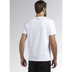 DIADORA UTILITY-702,180075-20002/S Camiseta de manga corta DUCATI CORSE personalizada Blanco óptico CAMISETAS Y POLOS DE TRABAJO - Product Image 3