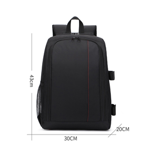 Sac à dos pour appareil photo numérique de grande capacité, imperméable, sac pour appareil photo d'extérieur, housse de pluie, support de trépied portable, étui pour appareil photo - Product Image 6