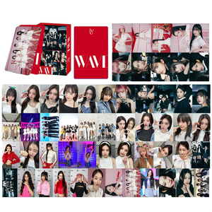 55 unids/set KPOP IVE WAVE HD Photocards <span class=keywords><strong>tarjetas</strong></span> LOMO no duplicadas postal en caja Yujin Gaeul Wonyoung REI Leeseo LIZ Fans regalo L28 - Product Image 1