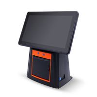 Prise en charge du système POS à écran tactile Imprimante NFC 80mm Scanner QR Tout en un POS pour O2O