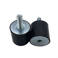 Isolateur de vibrations en caoutchouc personnalisé avec boulon, amortisseur anti-vibrations