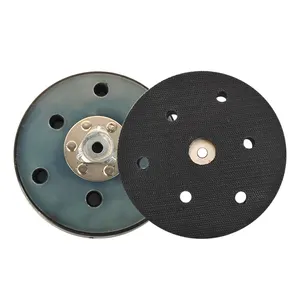 5 ''/125mm 6 lỗ chà nhám Pad bụi miễn phí móc vòng Sander pad chà nhám đĩa mài mòn cho ô tô điện máy giấy nhám