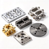 Servicio de Mecanizado CNC de 5 Ejes Personalizado para Aluminio, Acero, Cobre y Latón, Servicio de Mecanizado CNC para la Industria Médica y Automotriz