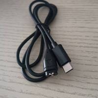 Chargeur portable HXD HL21-C50 pour montre connectée Micro X1 Lite, câble de charge rapide USB 2.0 3A de 1 m avec gaine PVC TPE et support