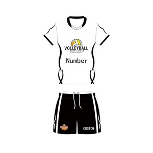 <b>Men's</b> High Quality Quick-Drying <b>Beach</b> Volleyball <b>Shirt</b> Black Championship Uniform with Quick-Drying Technics Printed Design - Product Image 1
