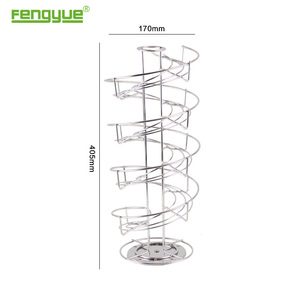 En gros Multifonction <span class=keywords><strong>Dolce</strong></span> <span class=keywords><strong>Gusto</strong></span> 24 pièces En Métal Rotatif Support de Dosettes De Café Capsule - Product Image 2