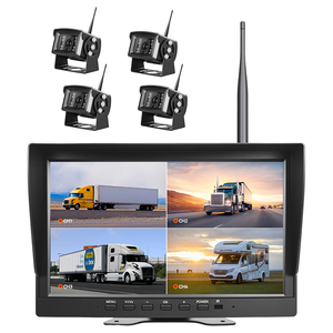 Nhiệm vụ nặng nề 2.4G không dây không thấm nước tầm nhìn ban đêm sao lưu máy ảnh DVR Hệ thống hỗ trợ đảo ngược cho RV xe tải du lịch Trailer xe buýt - Product Image 1