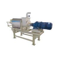 Machine de déshydratation du fumier animal utilisé en agriculture / Machine de séchage du fumier de vache / Déshydrateur de fumier de porc