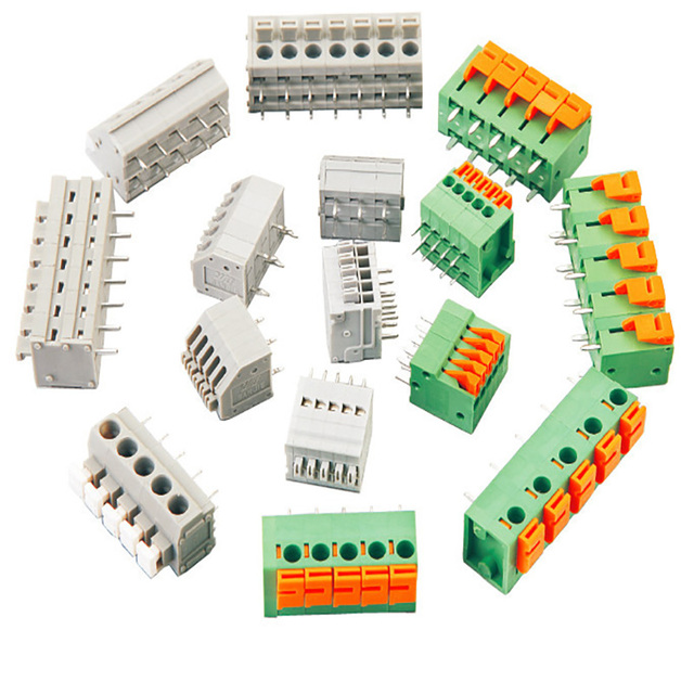 Terminal Block Connector Types 2.54/3.5/3.81/3.96/5.0/5.08/7.62mm PCB Pluggable 2pin Power Terminal Block