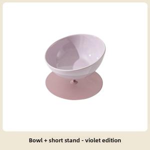 ชามอาหารสัตว์เลี้ยงเซรามิกแบบยกสูง ลดราคาพิเศษ ขายส่ง ดีไซน์ทันสมัย ป้องกันการก้มคอย สำหรับแมวและสุนัข - Product Image 6