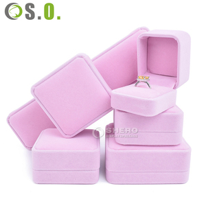 Luxury Velvet Jewelry Packaging Box for <b>Ring</b> Necklace Earring Ideal for Gift Giving And Retail Jewelry Display - Product Image 4