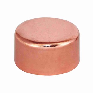 Coude en cuivre à rayon court de 25,4 mm, 90 degrés, C X C, raccord de 1 pouce avec deux coupelles à souder - Product Image 6