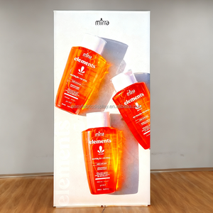 2x3 xách tay gấp Pop Up Hợp kim nhôm Backdrop & biểu ngữ đứng với LED hiển thị ánh sáng cho triển lãm thương mại/gian hàng - Product Image 2