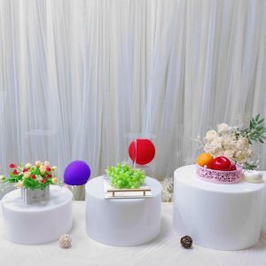 Présentoirs Empilables en Acrylique Blanc pour Service Traiteur, <span class=keywords><strong>Buffet</strong></span>, Plats Froids et Pause Café, Formes Rondes, Carrées et Cubiques - Product Image 3