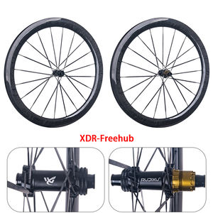 Roues de vélo de route à frein à disque en fibre de carbone 50/60 mm, moyeu à cliquet 36T, logo personnalisé, MOQ, vente chaude - Product Image 3