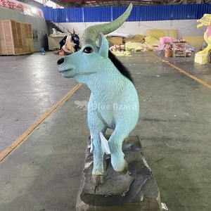 Tùy chỉnh mô phỏng cao animatronic con thú thần thoại động vật cổ điển của núi và sông si tượng bản sao tê giác Cổ Đại - Product Image 3