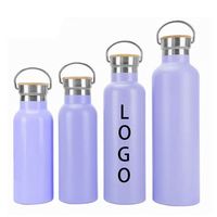 Botol Termo Vakum Besi Tahan Karat 500Ml 600Ml 750Ml 1l Logo Kustom