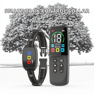 <span class=keywords><strong>Collier</strong></span> <span class=keywords><strong>anti</strong></span>-<span class=keywords><strong>aboiement</strong></span> intelligent <span class=keywords><strong>professionnel</strong></span> pour chien avec écran LCD pour chiens de grande race, <span class=keywords><strong>collier</strong></span> d'entraînement rechargeable en plastique imperméable - Product Image 2