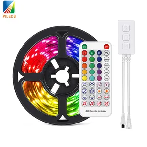 Controlador LED SP611E con Bluetooth, tira LED direccionable, controlador inteligente de sincronización de música, llave IR38