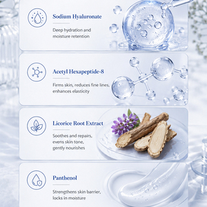 KORMESIC Marque Privée Halal OEM 200ml Lotion Corporelle au Glutathion et Collagène Nourrissante en Profondeur Répare la Barrière Cutanée Éclaircissement Longue Durée - Product Image 4