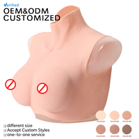 Seins en silicone artificiels pour travestissement, prothèses mammaires en silicone, seins réalistes pour cosplay, faux seins homme-femme