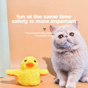 Gravitation <strong>Duck</strong> Pussy <strong>Toy</strong> Plush Voice Ducklings Self Hi Relieve Boredom <strong>Amuse</strong> Cat Usb Electric Pet <strong>Toy</strong>