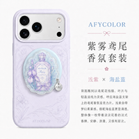 Support de téléphone portable magnétique en résine acrylique personnalisé style Ins, pliable, portable, pour bureau, utilisable comme support de selfie