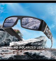 Kacamata Hitam Sport Polarisasi Model Hip-hop Vintage Solid Full Rim 2026 untuk Pria dan Wanita