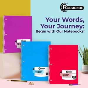 สมุดโน้ต<span class=keywords><strong>แบบ</strong></span>กำหนดเอง 12 เล่ม 1 วิชา <span class=keywords><strong>แบบ</strong></span>มีเส้นบรรทัด 70 แผ่น เจาะ <span class=keywords><strong>3</strong></span> รู <span class=keywords><strong>ป</strong></span>กแข็ง ลายนูน สำหรับโรงเรียน - Product Image 3