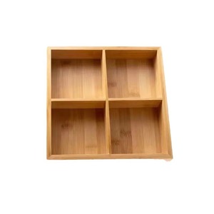 Caja compartimentada para frutos secos, caja de exhibición para bodas, caja de madera para dulces y postres con empaque individual, caja de madera retro - Product Image 3