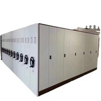 Armoire à classeurs électrique intelligente à manivelle, style minimaliste en acier, fournie directement par le fabricant, durable et compacte