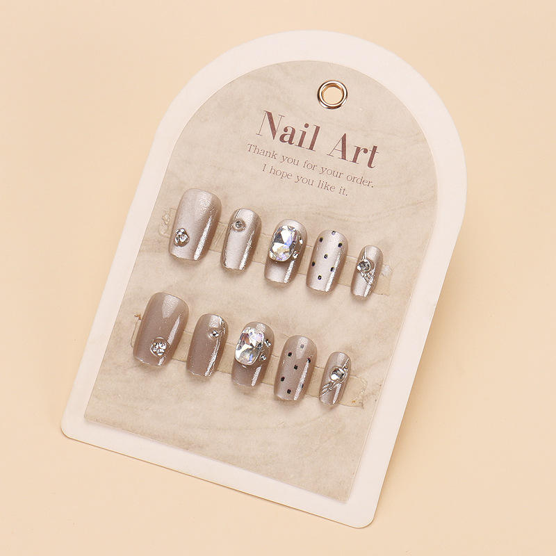 เล็บทำมือ1723กล่องขนาด10ชิ้น