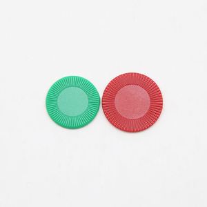 Monedas de Recompensa Redondas de Plástico Grueso Resistente al Desgaste con Estampado de Girasoles Coloridos, en Oferta - Product Image 2