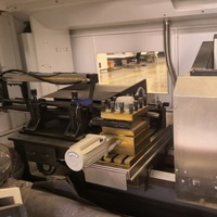 Torno CNC de Bancada Plana con Doble Husillo Horizontal, Sistema de Control GSK, Operación Automática de Servicio Mediano, Alta Precisión