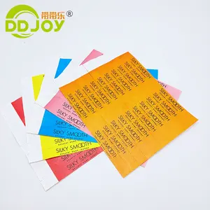 Wholesale Cheap Custom Inkjet Printable Tag Disposable Waterproof Cheap Tyvek Paper Sheet Wristbands Printing Bracelet