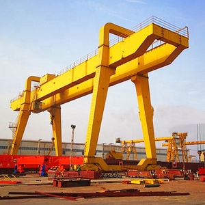 Grue <span class=keywords><strong>portique</strong></span> de 70 à 75 tonnes à double poutre avec commande par télécommande, grue RMG personnalisable - Product Image 1