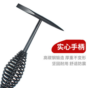 เครื่องมือเชื่อมแบบหัวคู่สปริงแฮมเมอร์ 300 กรัม 500 กรัม กำจัดสนิม เหล็กคาร์บอนสูง สำหรับอุปกรณ์เชื่อม - Product Image 2