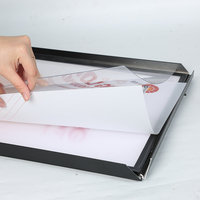 Fabricant pour Snap Frame Led Light Box Publicité Billboard 24X36 Paper Size Front Open Light Board