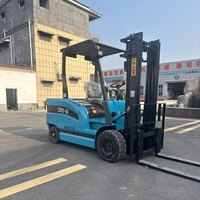 Chariot élévateur électrique 3,5 tonnes de qualité supérieure, directement de l'usine, mini chariot élévateur électrique avec chargeur haute puissance