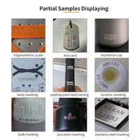 Machine de marquage et de gravure au laser à fibre 30W avec refroidissement par air, prise en charge DXF/AI, multifonctionnelle 3D