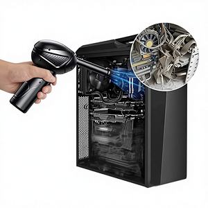 เครื่องเป่าลมทำความสะอาดด้วยไฟฟ้าแบบชาร์จไฟได้สำหรับรถยนต์/พีซี/คีย์บอร์ด/น้ำยาทำความสะอาดที่สะดวกสำหรับสัตว์เลี้ยง - Product Image 1