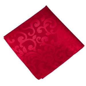 Wijnrood tafelkleed servetten polyester diner 18 inch x 18 inch zakdoek herbruikbaar voor keuken dineren bruiloft decoratie - Product Image 1