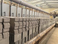 Briques réfractaires en phosphate chimiquement lié, à faible porosité, haute résistance, résistantes à l'usure, pour revêtement de four à ciment, commande en gros