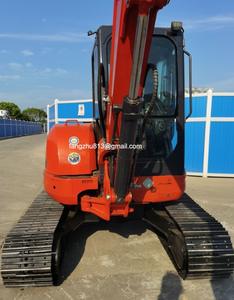 Fabricant professionnel KX155-3 Kubota Mini-excavatrice sur remorque de 3,5 tonnes pour la vente de Kubota - Product Image 3